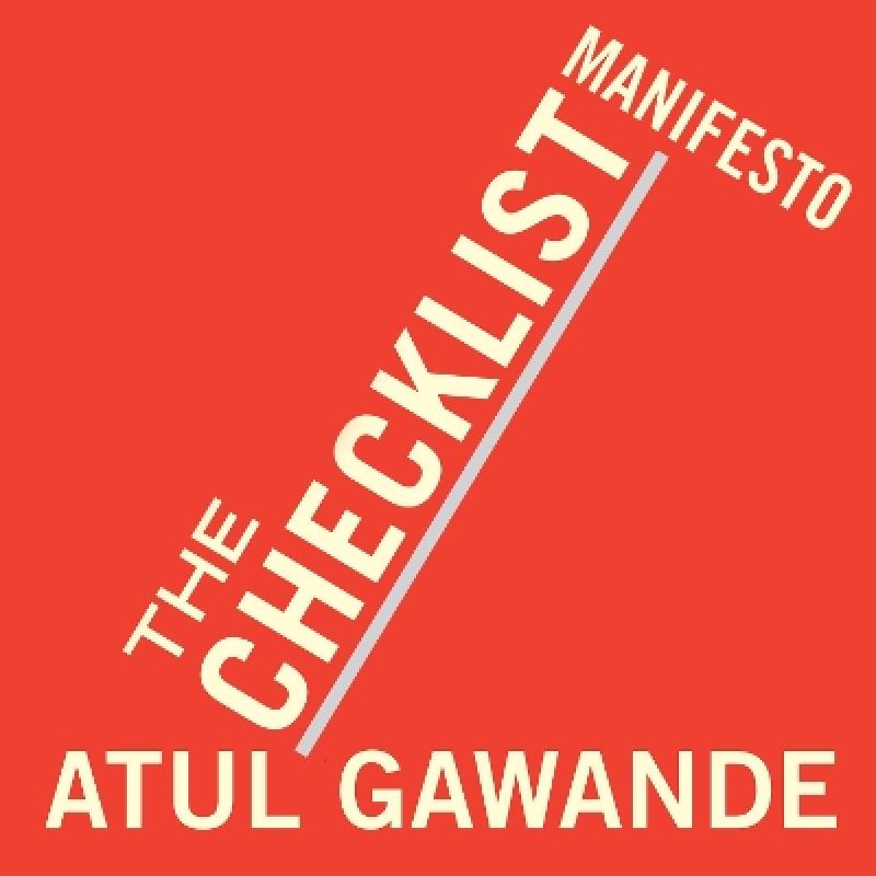 Checklist Manifesto by Gawande Atul. 9781782835943. Lydfil 2019